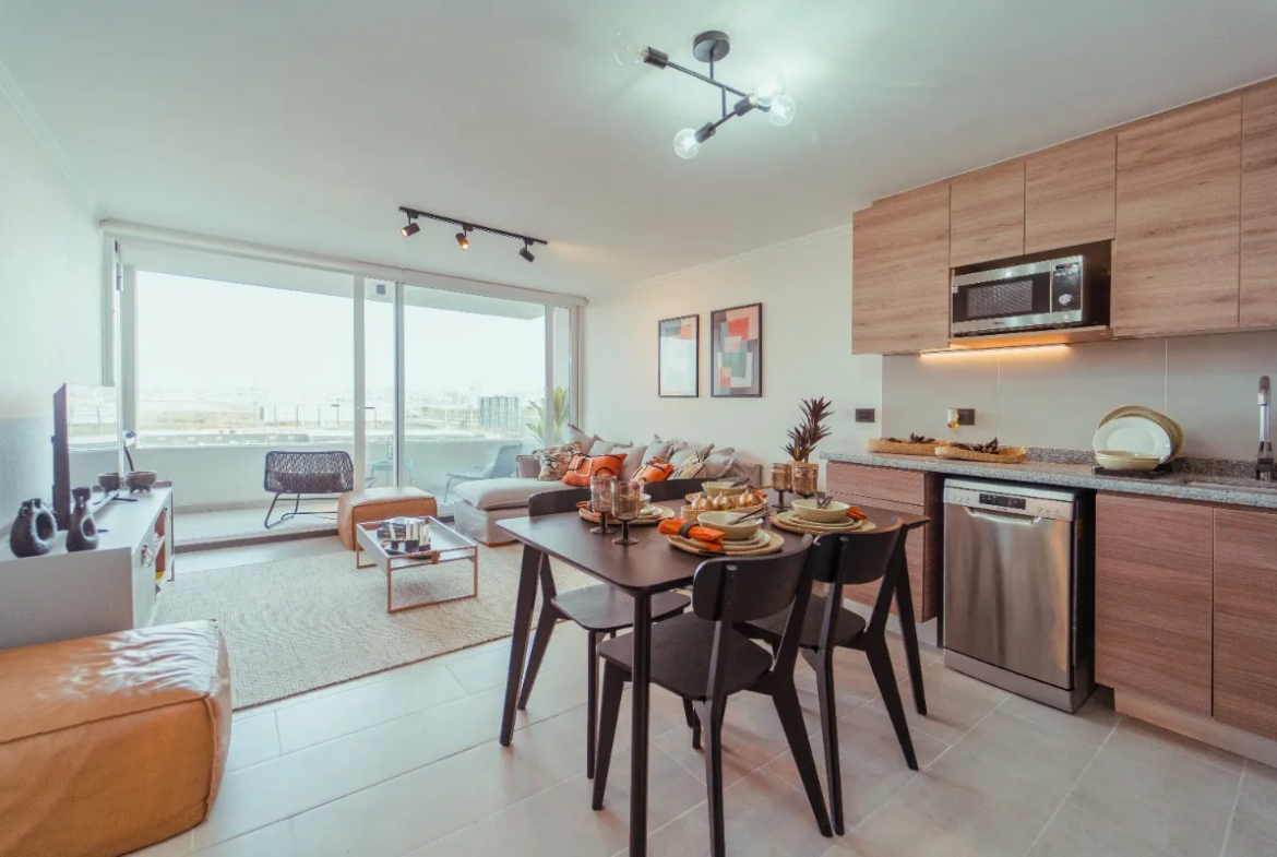 venta departamento peñuelas coquimbo edificio miraolas